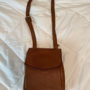 Fossil Tan Leather Handbag